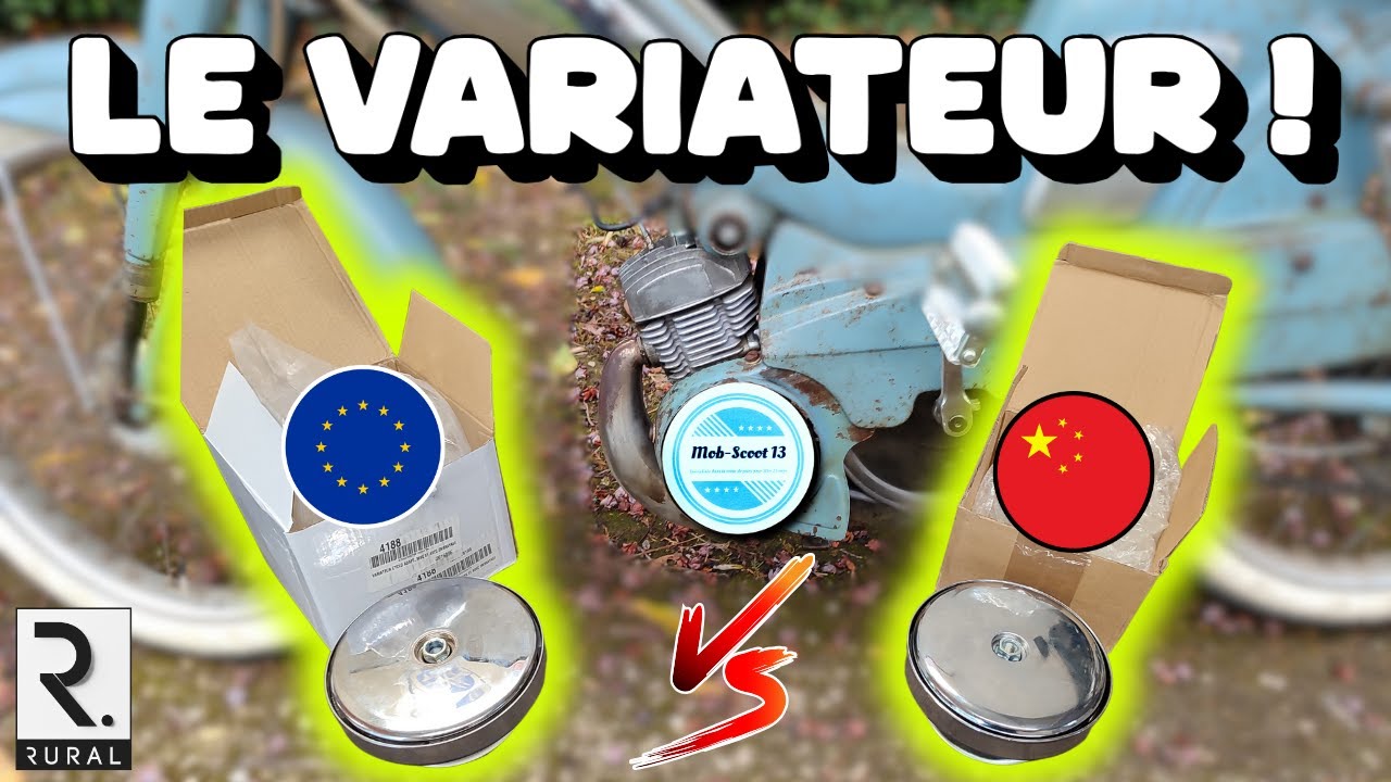 Variateur Europe vs Chine : Quel est le meilleur choix pour votre mobylette ?