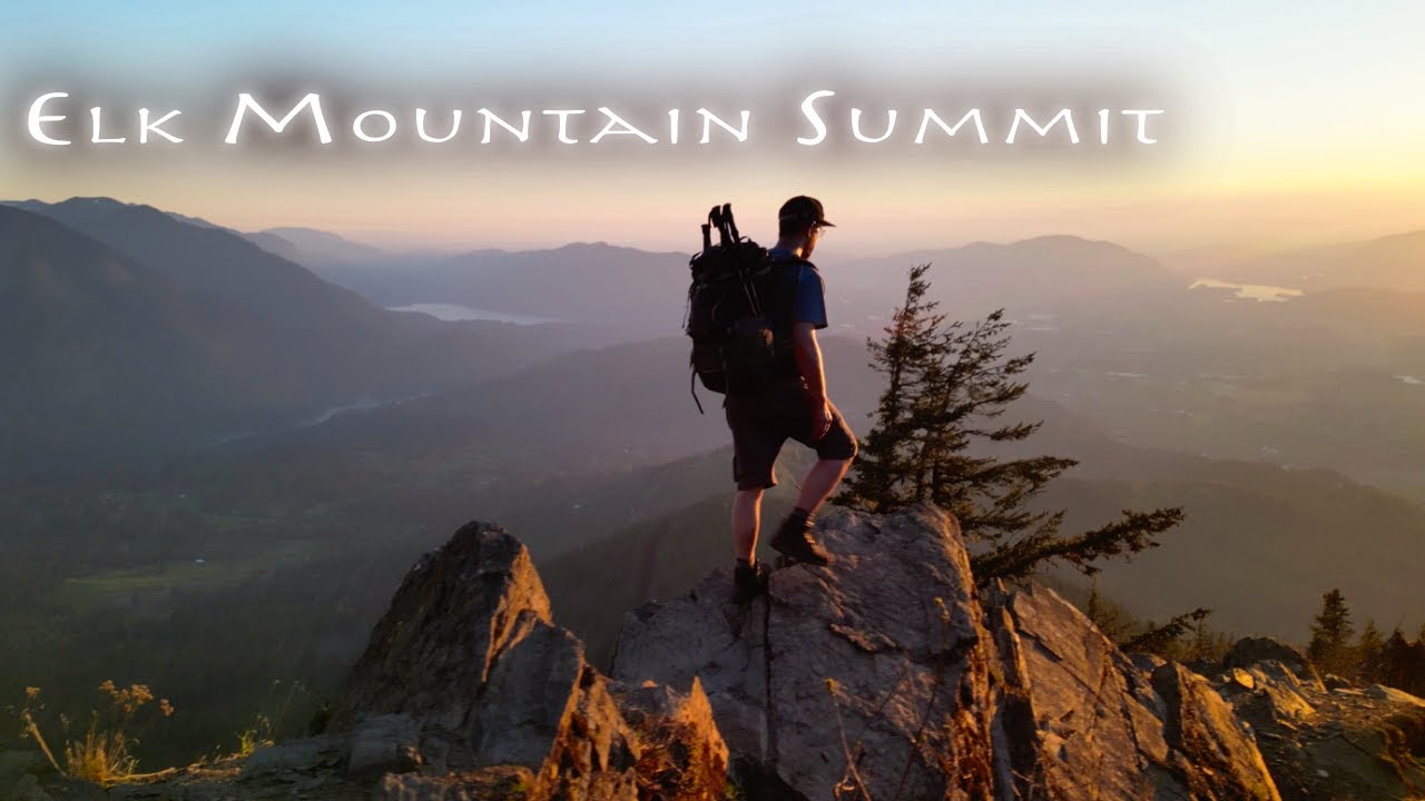 Elk Mountain Summit - Hiking Sunset Ridge〡Chilliwack, BC  (4K)