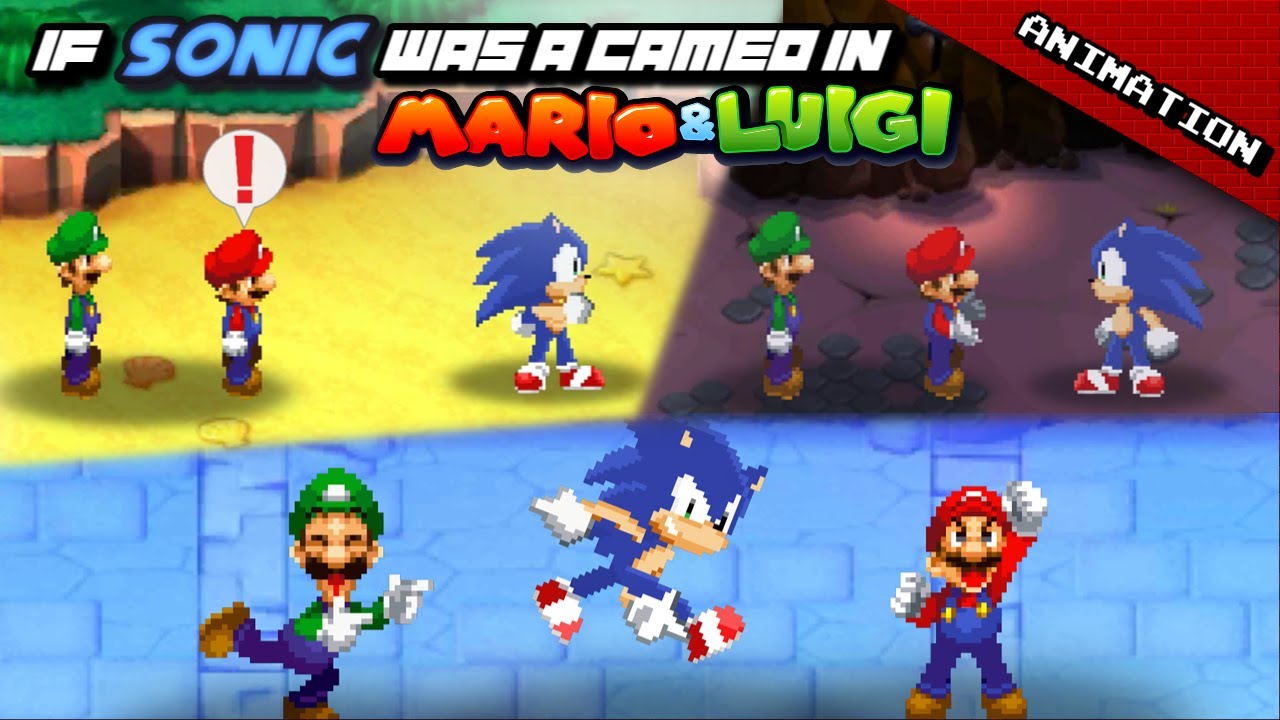 If Sonic Was a Cameo In Mario and Luigi