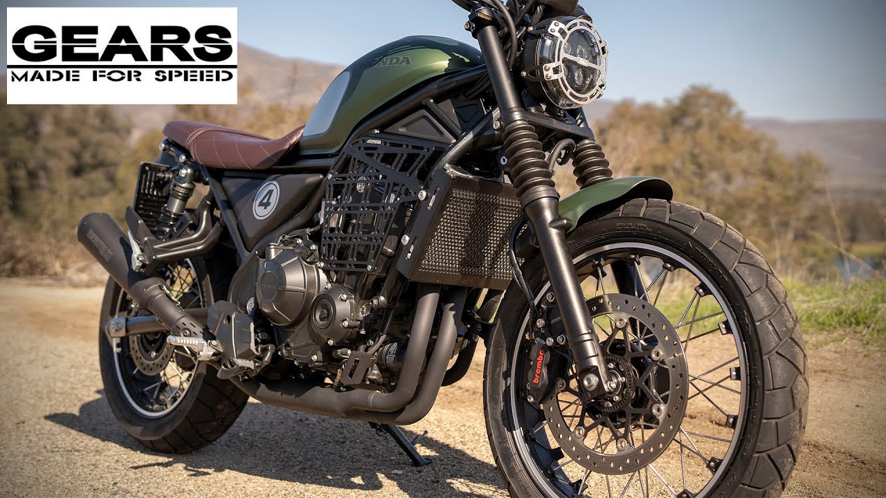 Gears Racing Suspension for the Honda SCL500 / CL500 Scrambler