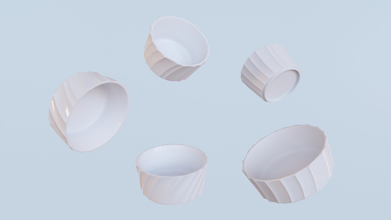 3ds Max Modeling Tutorial: Ceramic Bowl