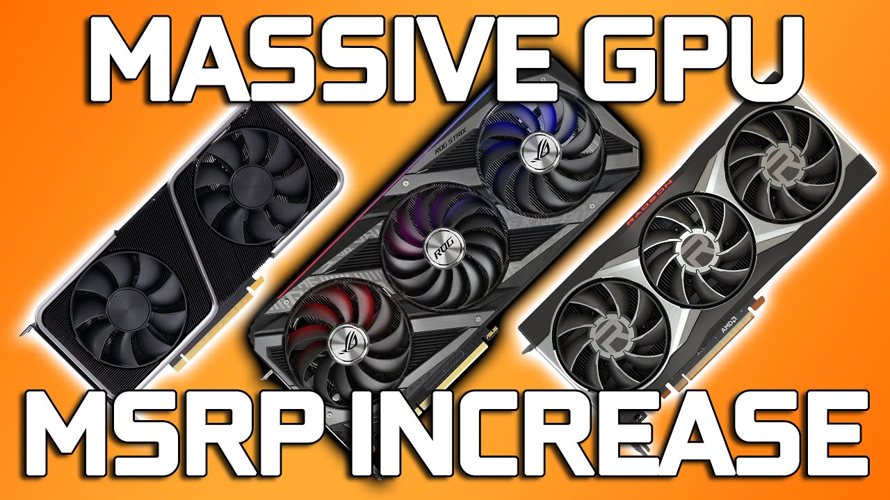 Huge Nvidia & AMD GPU Price Increase - ASUS 66% Over MSRP