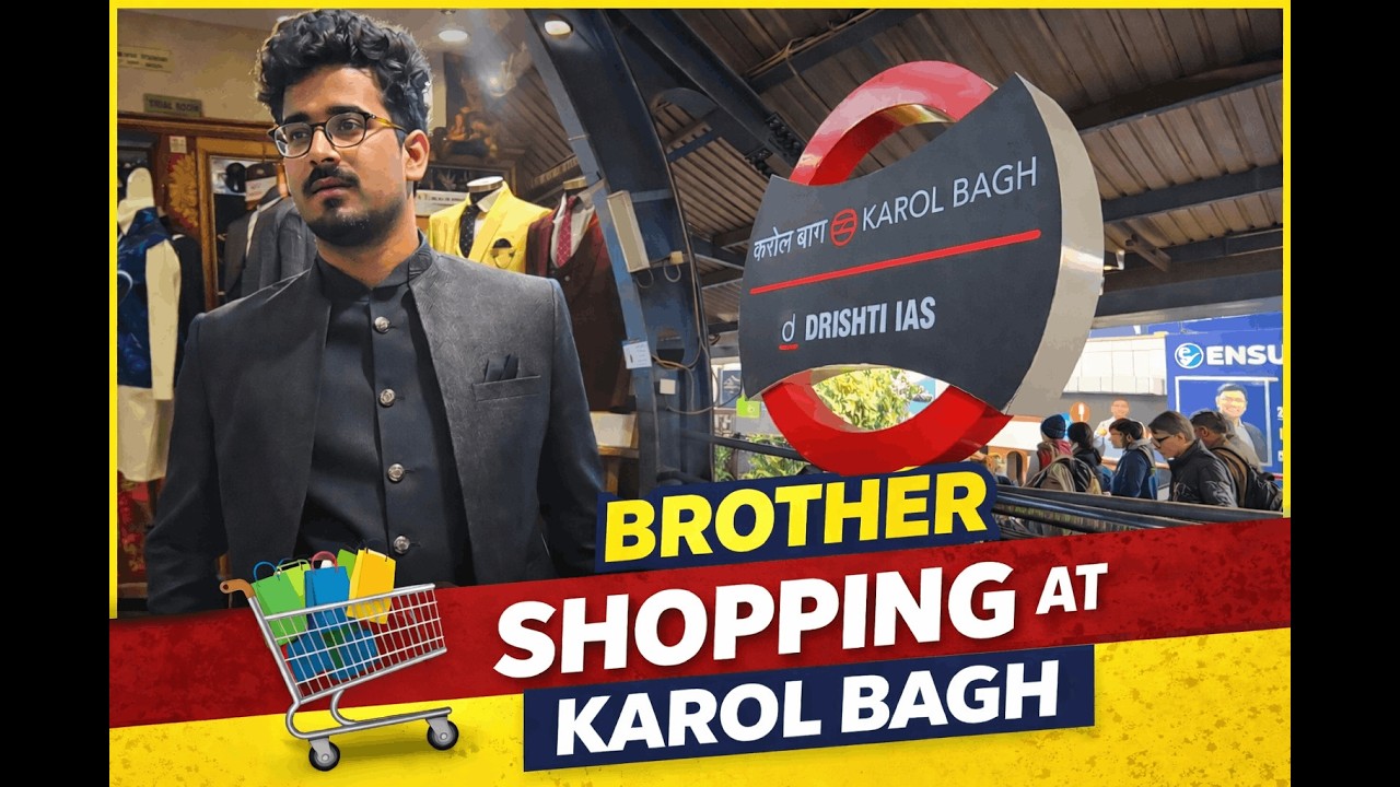 Karol Bagh Shopping Vlog with My Brother | Best Wedding Suit Shopping in Delhi