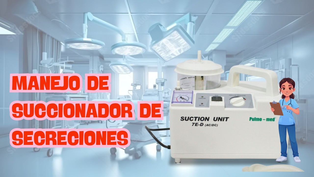 SUCCIONADOR DE SECRECIONES PULMOMED 7E A