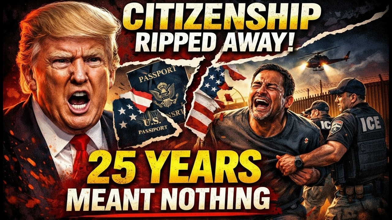 Citizenship Stripped After 25 Years – Government Decision Shocks Family!