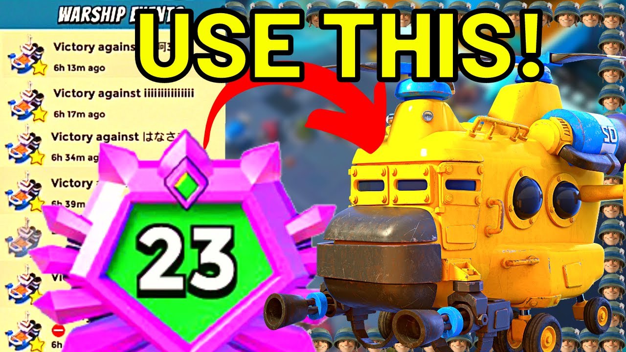 HEAVY CHOPPAS - NOTHING CAN STOP THEM!⚓Warships Season 37 | Boom Beach | Rank 23 | 6 ER | Bane