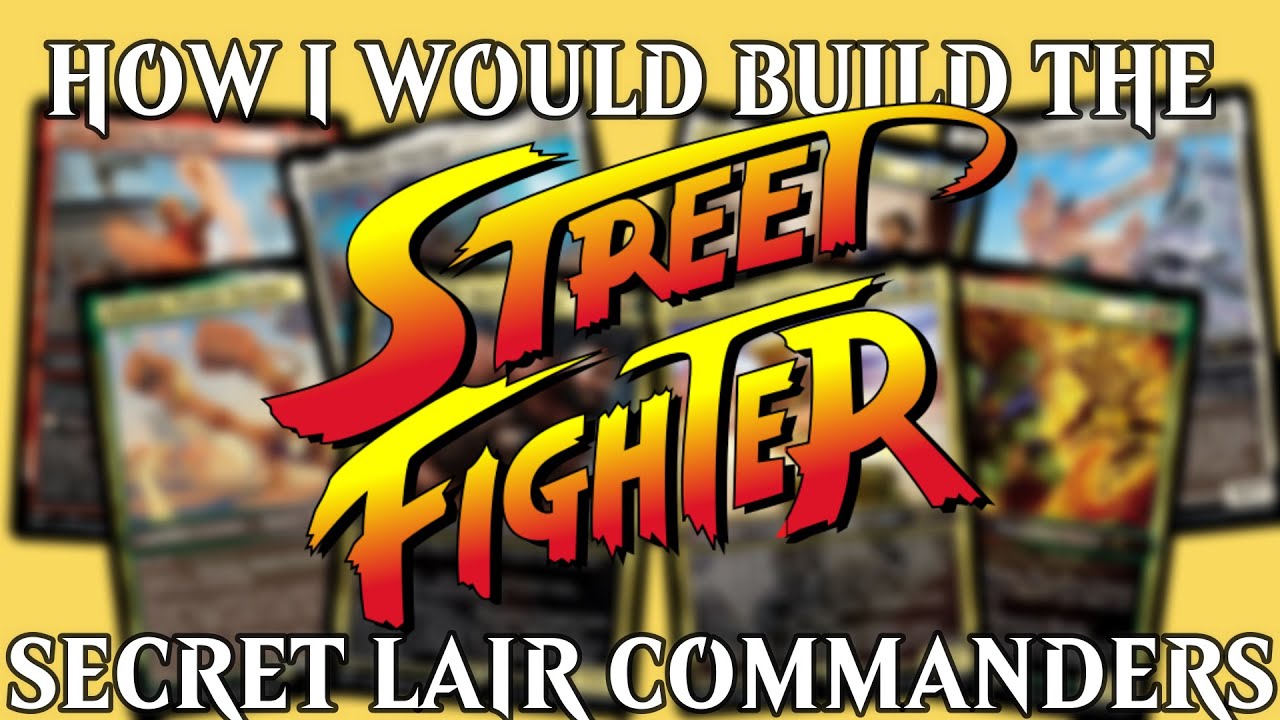 How to Build the Street Fighter Commanders