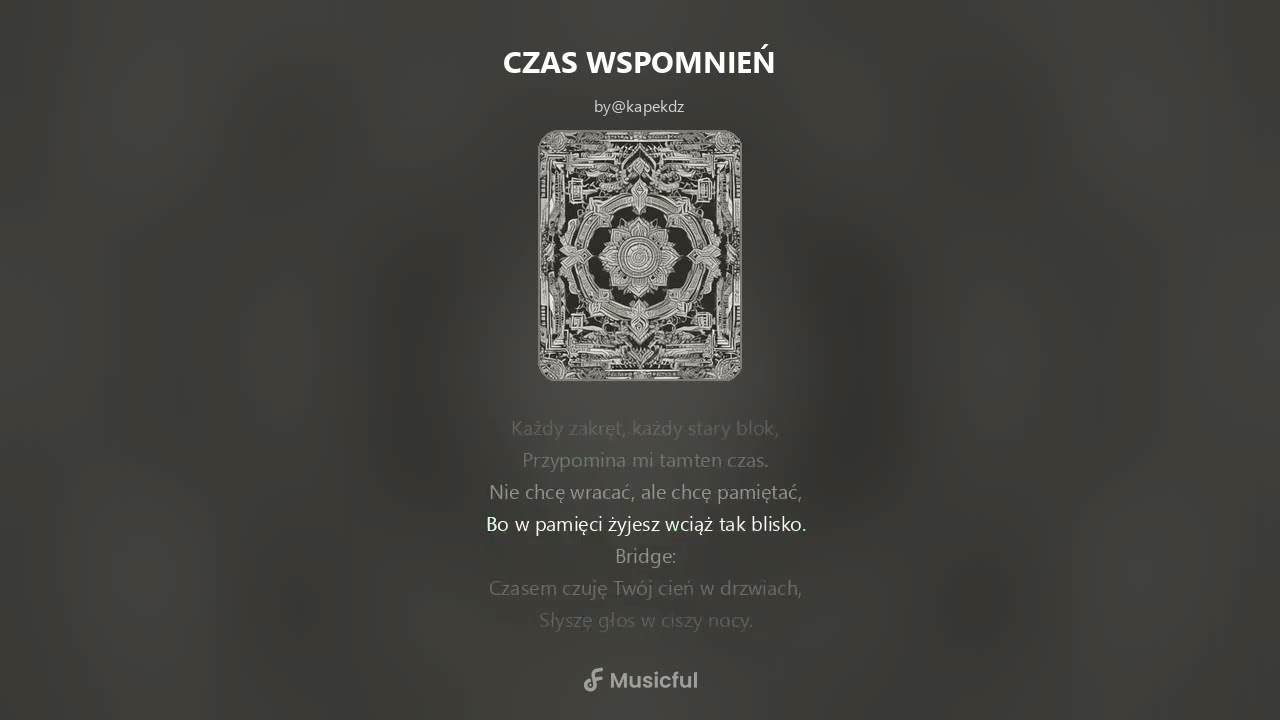 CZAS WSPOMNIEŃ