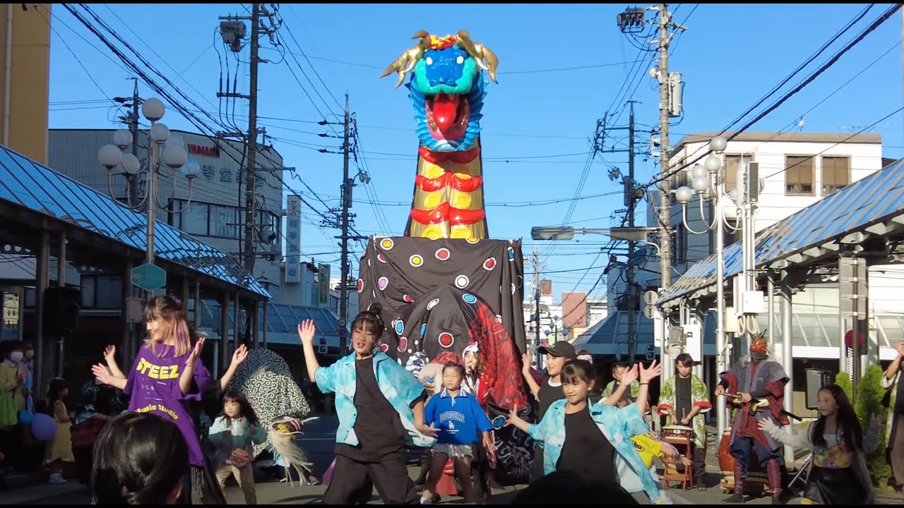 南信州 天昇オロチ 2024 丘のまちフェスティバル 令和6年 4k 獅子舞