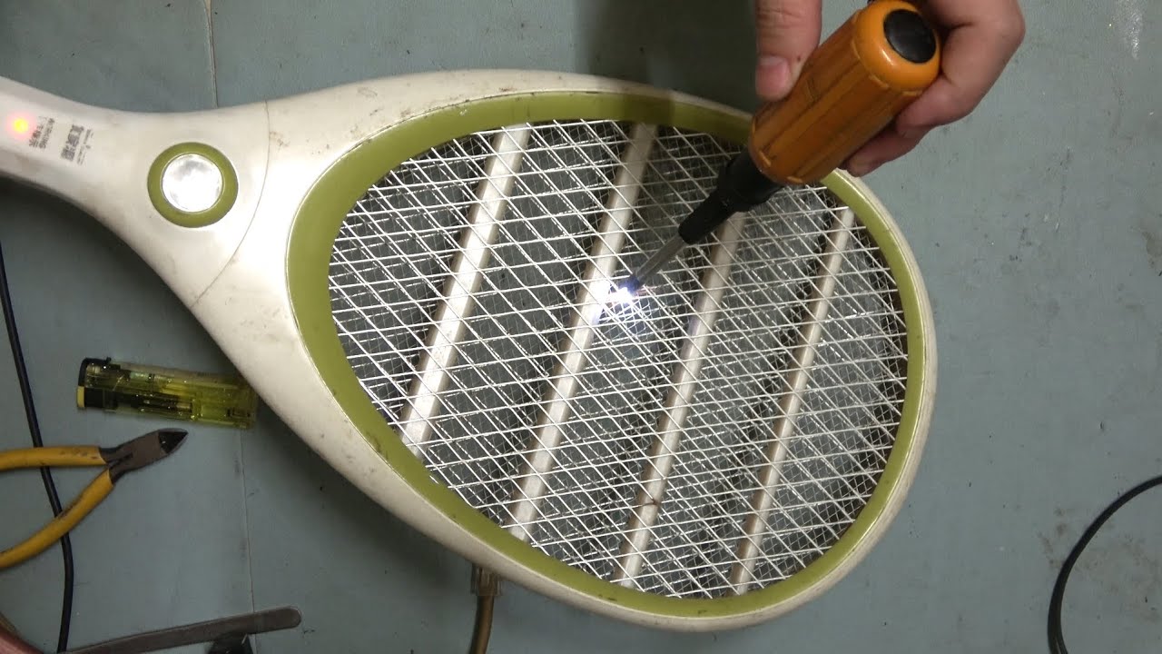 電蚊拍充不飽電和無法觸發電擊 充電池/電容故障維修【貓總裁&日郡】