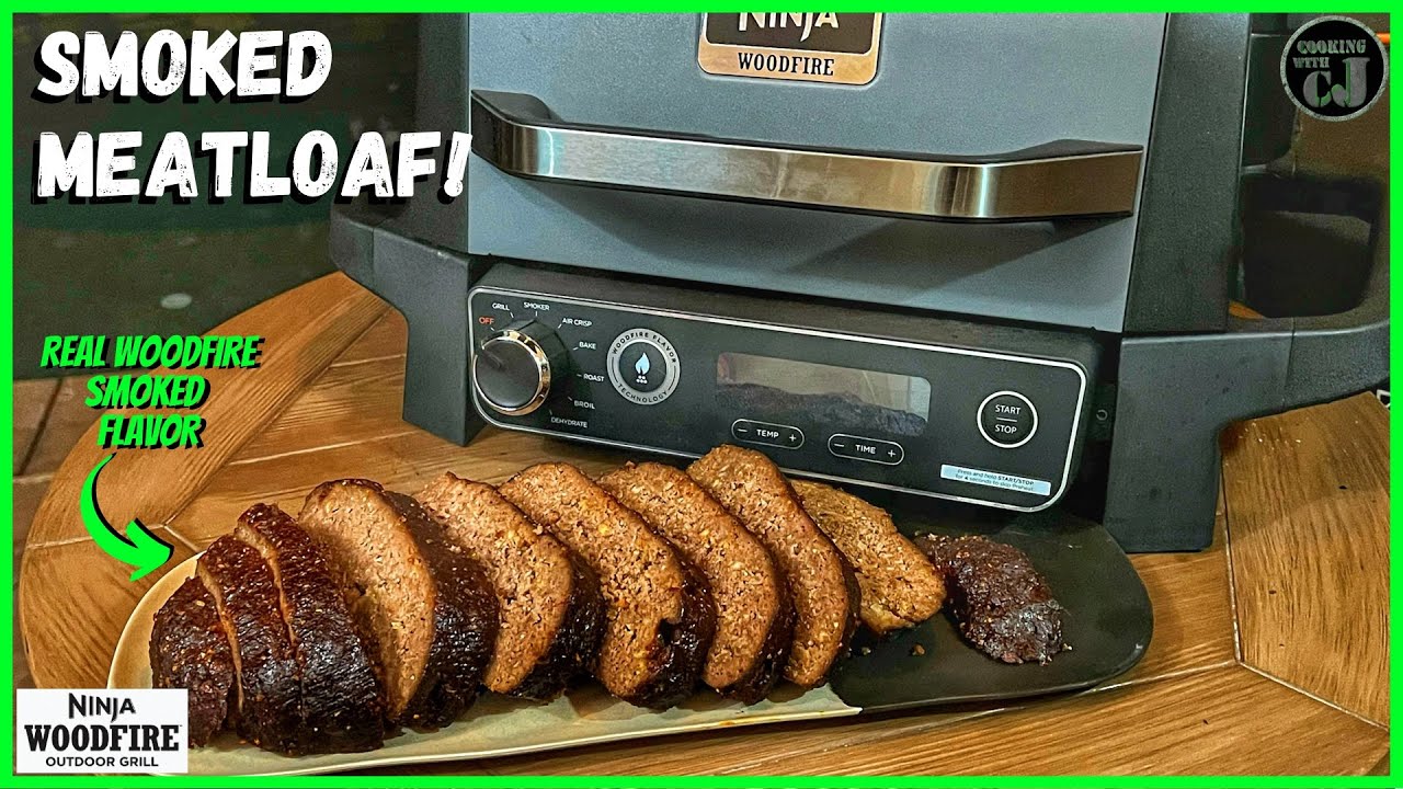 THE BEST SMOKED MEATLOAF RECIPE!  Done in the Ninja Woodfire Outdoor Grill!