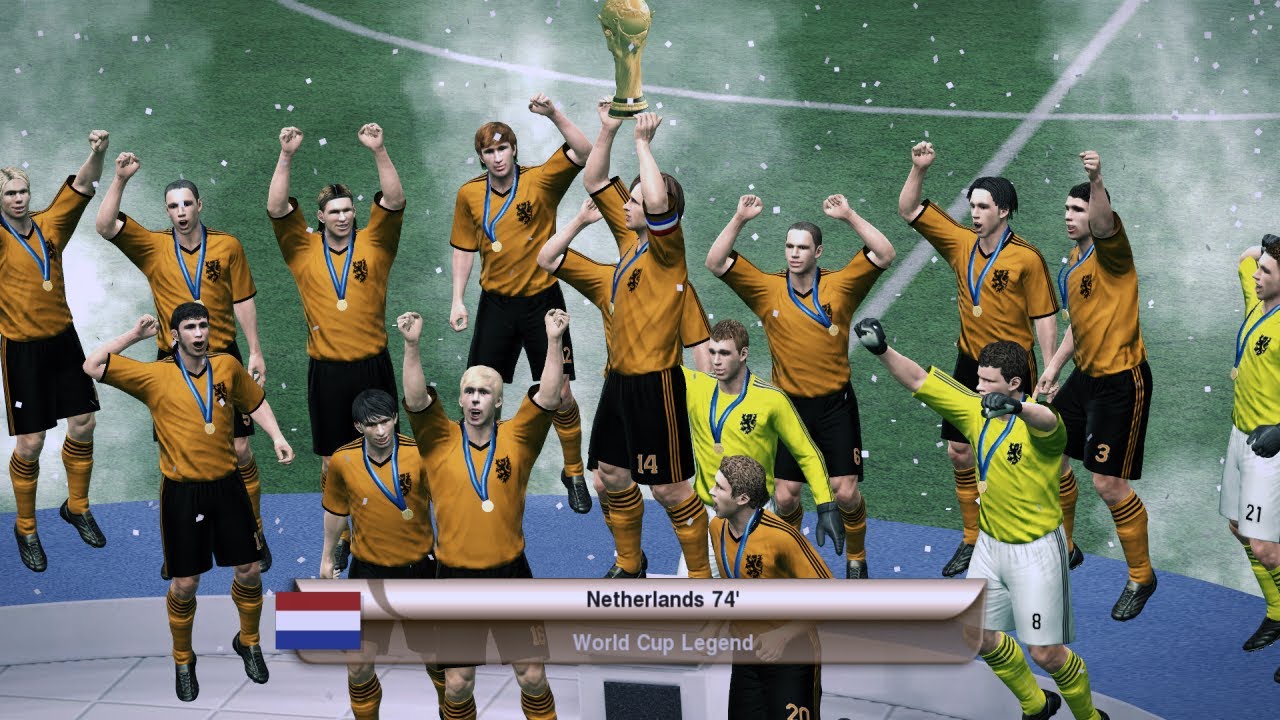 [PES2010] Netherlands World Cup 74' + Trophy HD