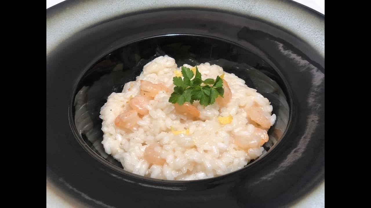 RISOTTO AI GAMBERETTI E LIMONE