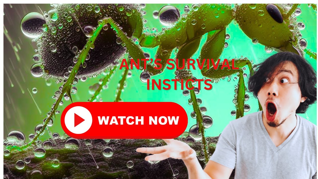 Ants survival tricks, You be surprised what they do