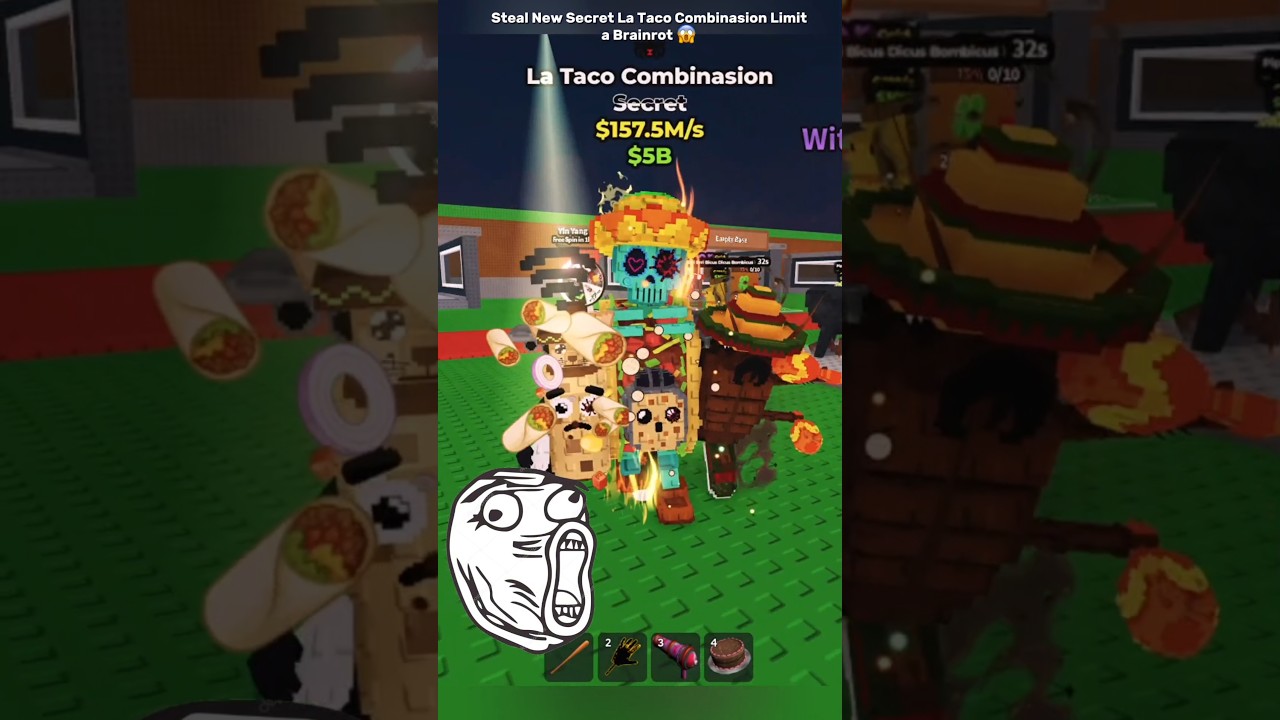Steal New Secret La Taco Combinasion Limited a Brainrot