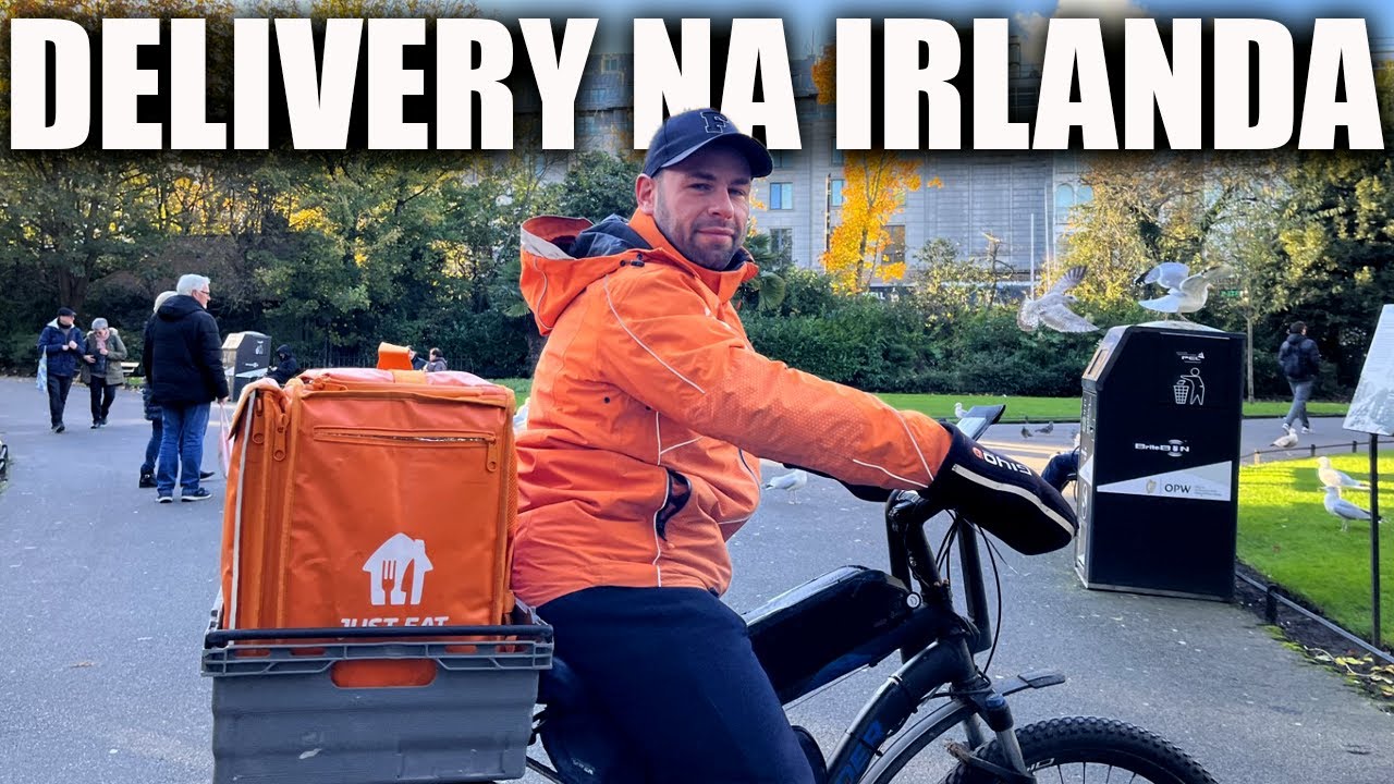 O lado positivo e os desafios diários de se trabalhar com delivery na Irlanda