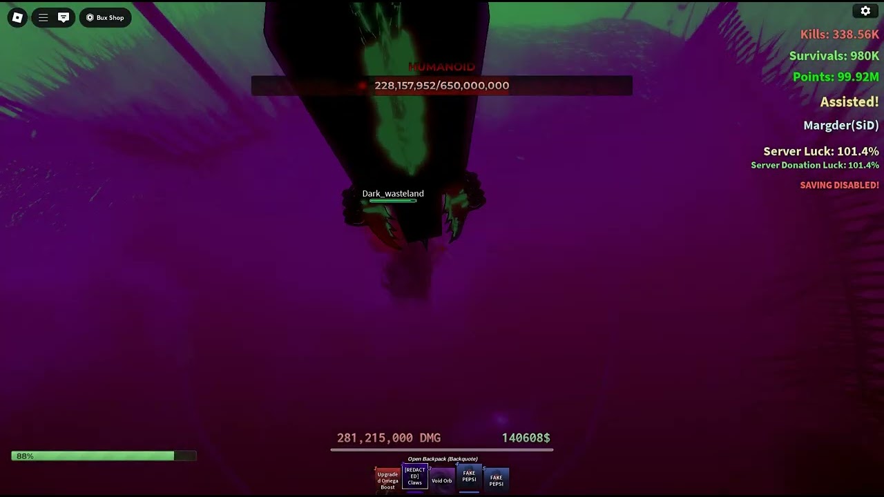 THE WRAITH: SURVIVAL:duo killing new vision tressor🎃