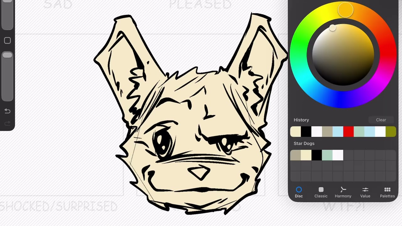 Just drawing with Procreate