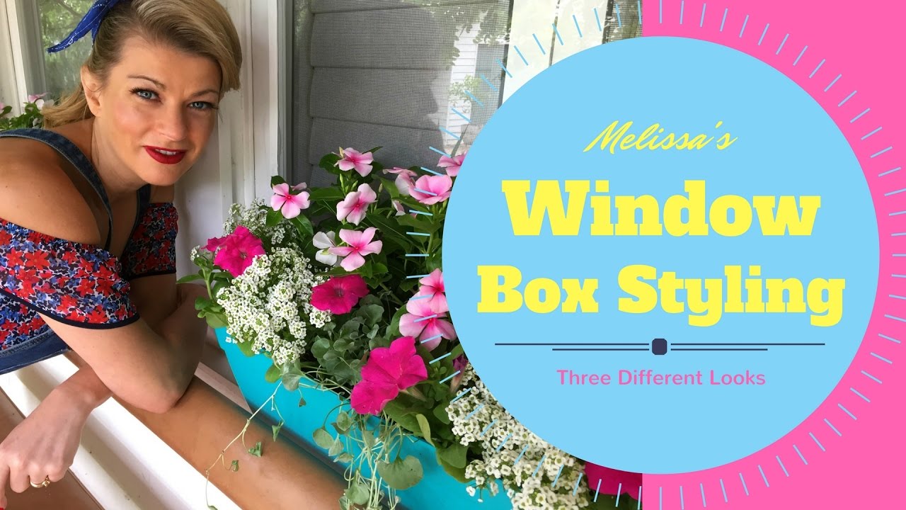 Window Boxes // Window Box Garden // Self Watering Pots // The Gardenettes