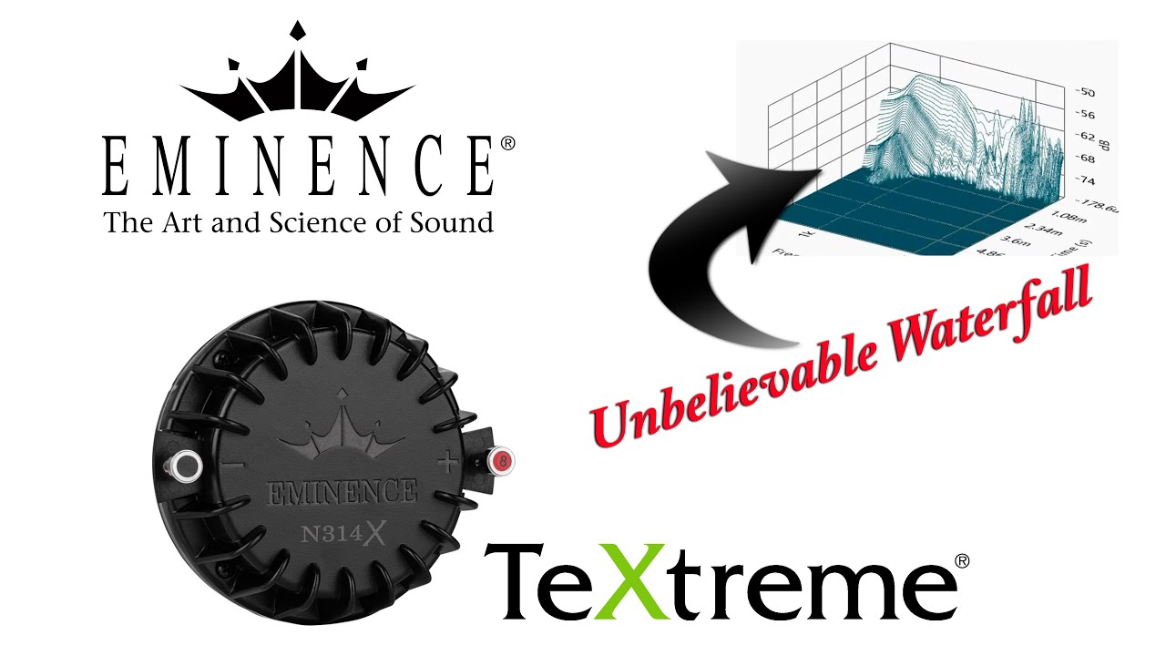 This NEW  Compression driver could REVOLUTIONIZE HiFi - Eminence TeXtreme N314X-8