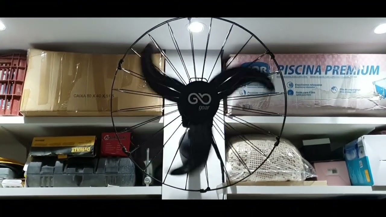 2 novos membros da coleção!!! ventiladores de parede goar e venti-delta oscilante 60cm 2006/2024