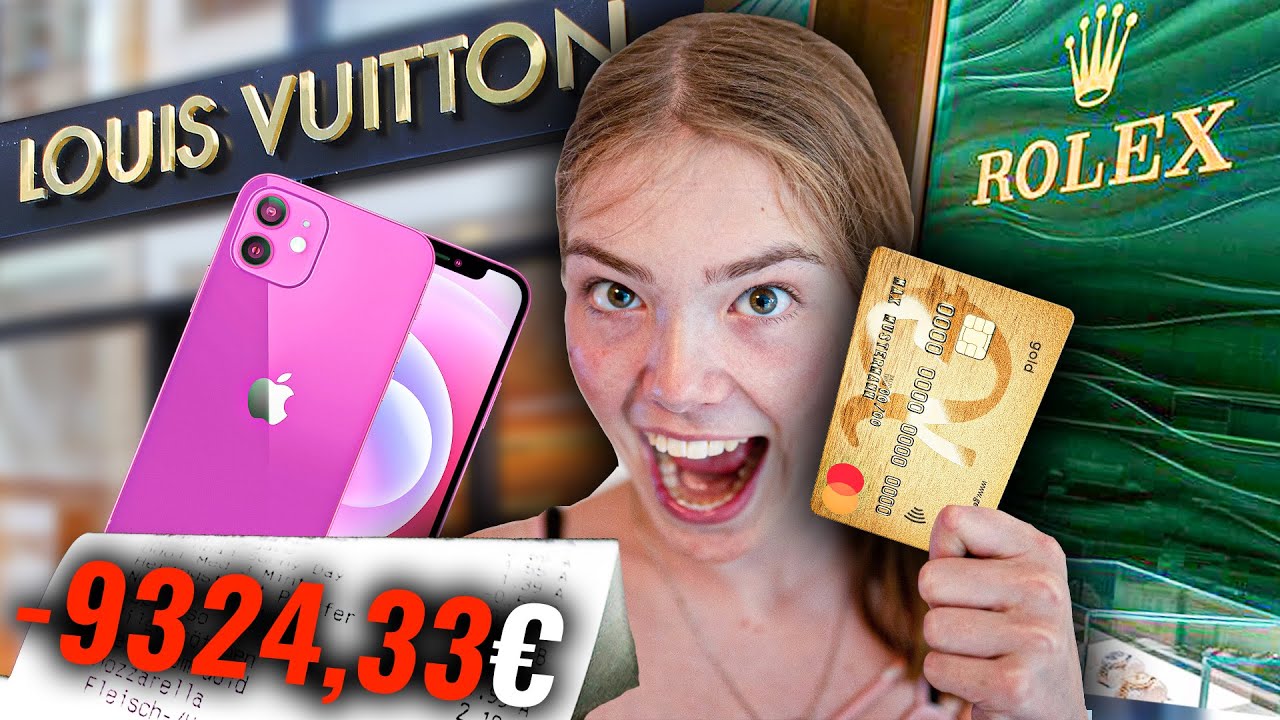 LEA darf 1 Tag mit meiner Karte ALLES KAUFEN! (geht zu weit)