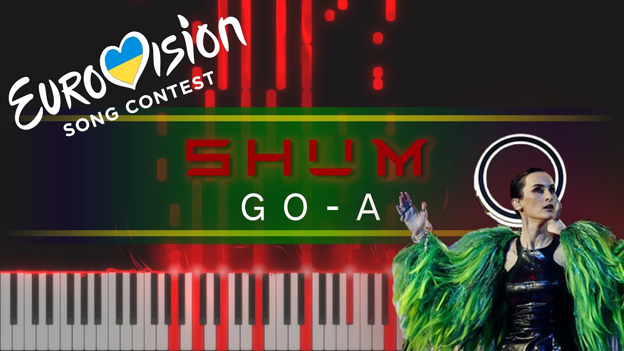 SHUM - Go-A (Ukrainian Song Eurovision 2021) [piano tutorial + sheet piano]