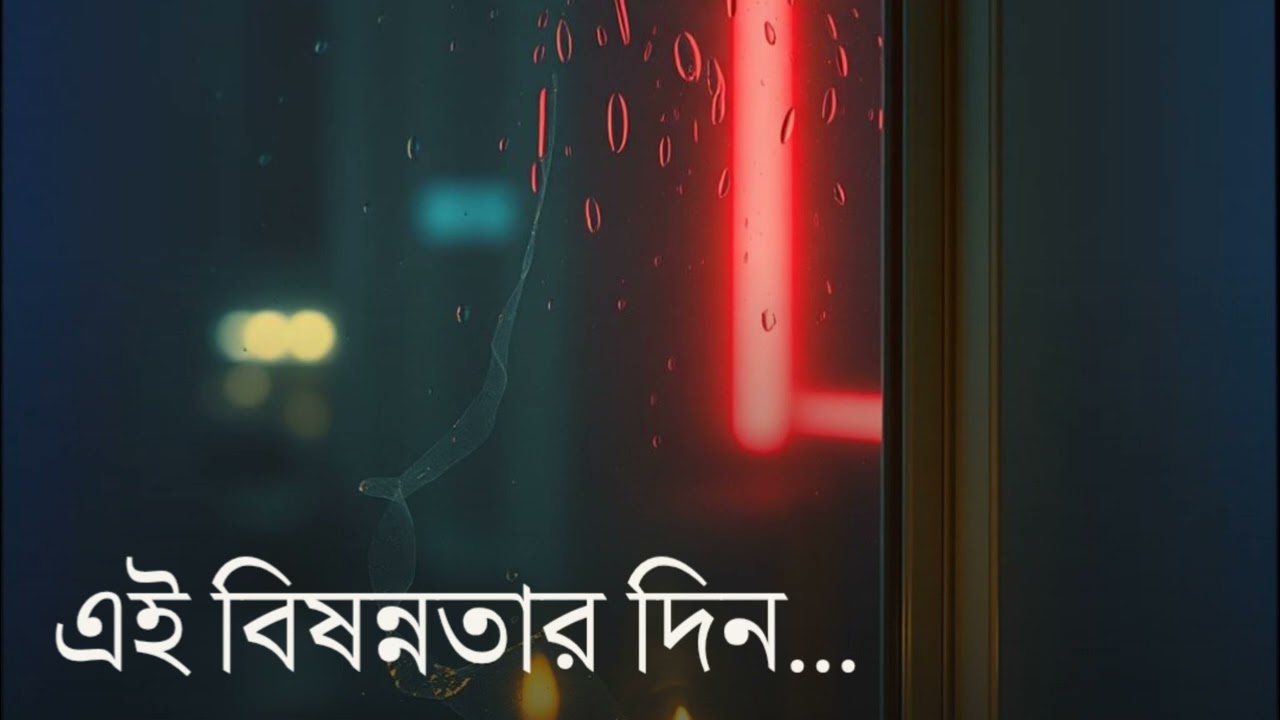 এই বিষন্নতার দিন|| Ei Bisonnotar Din || Bangla Song 