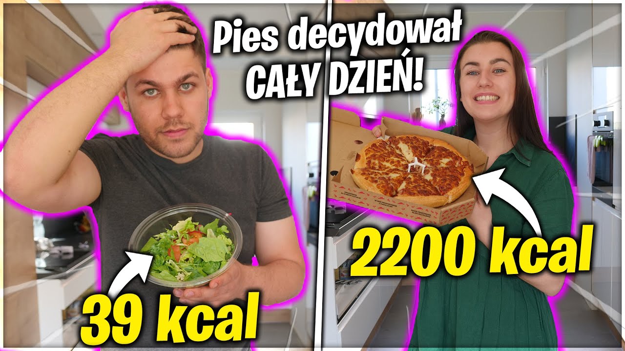 PIES DECYDUJE, ILE KALORII MOŻEMY ZJEŚĆ PRZEZ CAŁY DZIEŃ!
