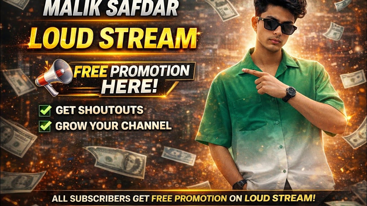 🔴 OFFICIAL LIVE STREAM – MALIK SAFDAR OFFICIAL Welcome to the Most Supportive Live Community! 🌟