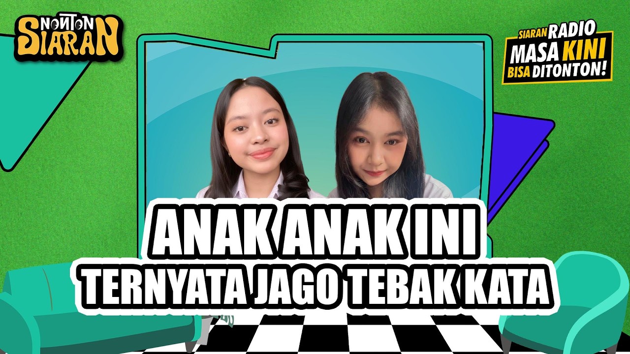 NONTON SIARAN HEGARMANAH | ANAK ANAK INITERNYATA JAGO TEBAK KATA
