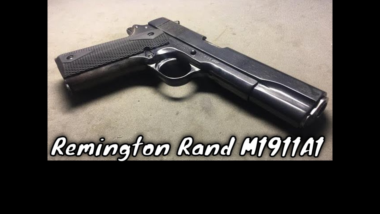 M1911A1 Remington Rand (1943)