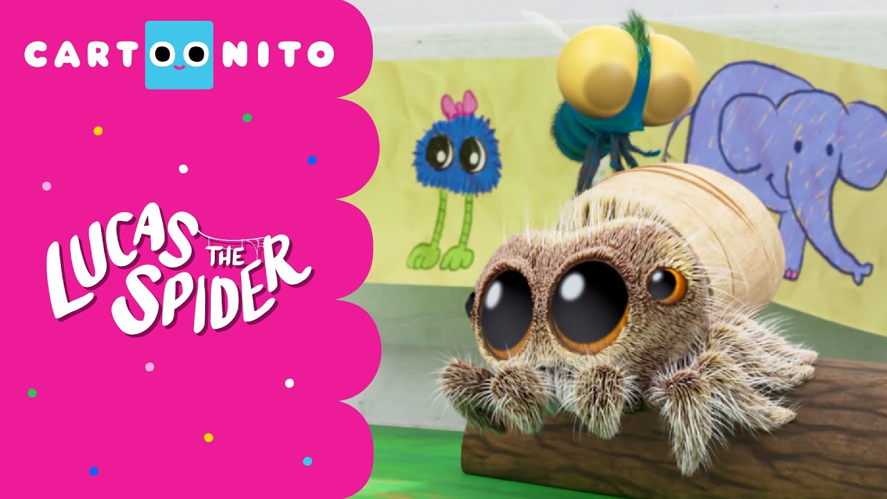 Sting In The Tail | Lucas The Spider | Cartoonito