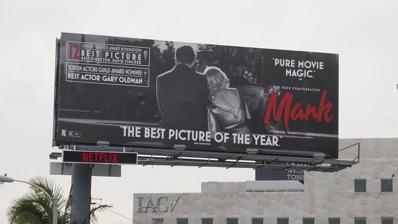 MANK Billboard Citizen Kane Movies Herman J. Mankiewicz Marion Davies Orson Welles March 7,  2021