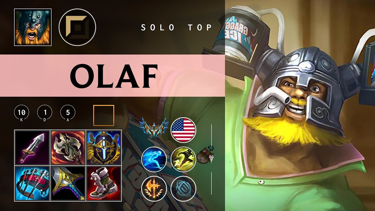 Olaf Top vs Jax - NA Challenger Patch 26.03