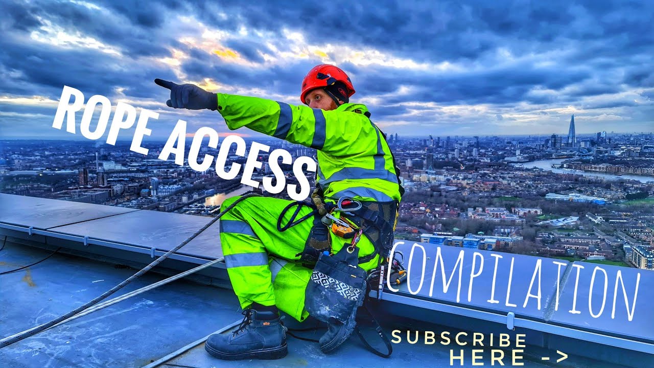 Industrial Rope access - compilation