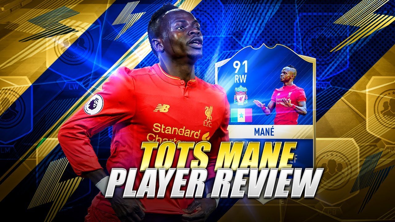 FIFA 17 TOTS 91 MANE REVIEW - WHY IS BLUE MANE THE BEST TOTS + PREFERED FORMATION & INSTRUCTIONS