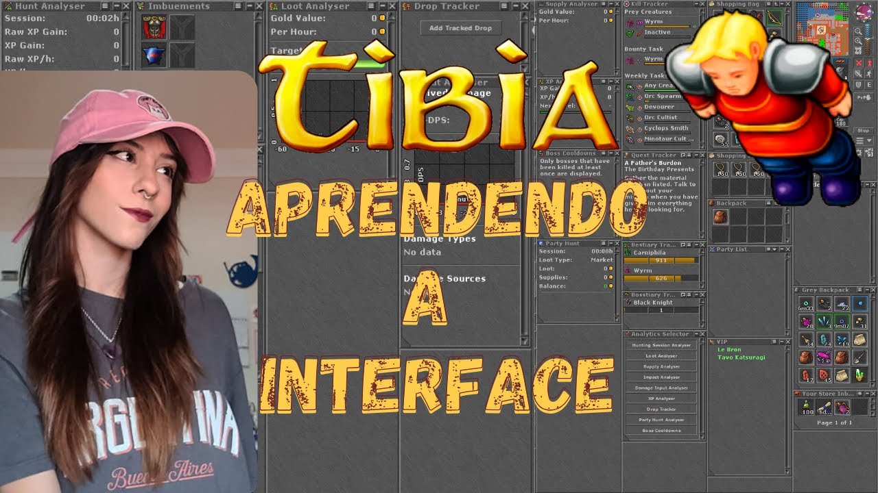 Aprenda a jogar o MELHOR MMORPG do mundo! (Tibia)