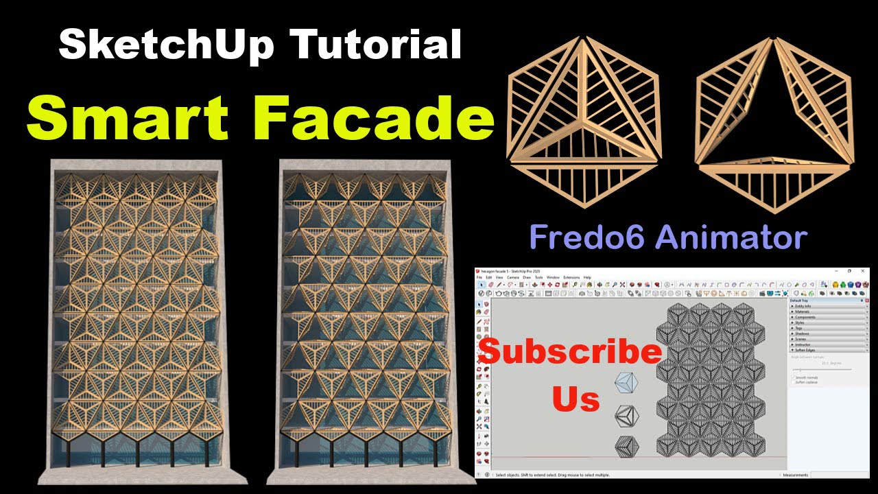 SketchUp Tutorial : Smart Facade