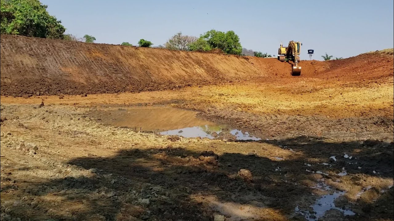 fazendo Represa seca !