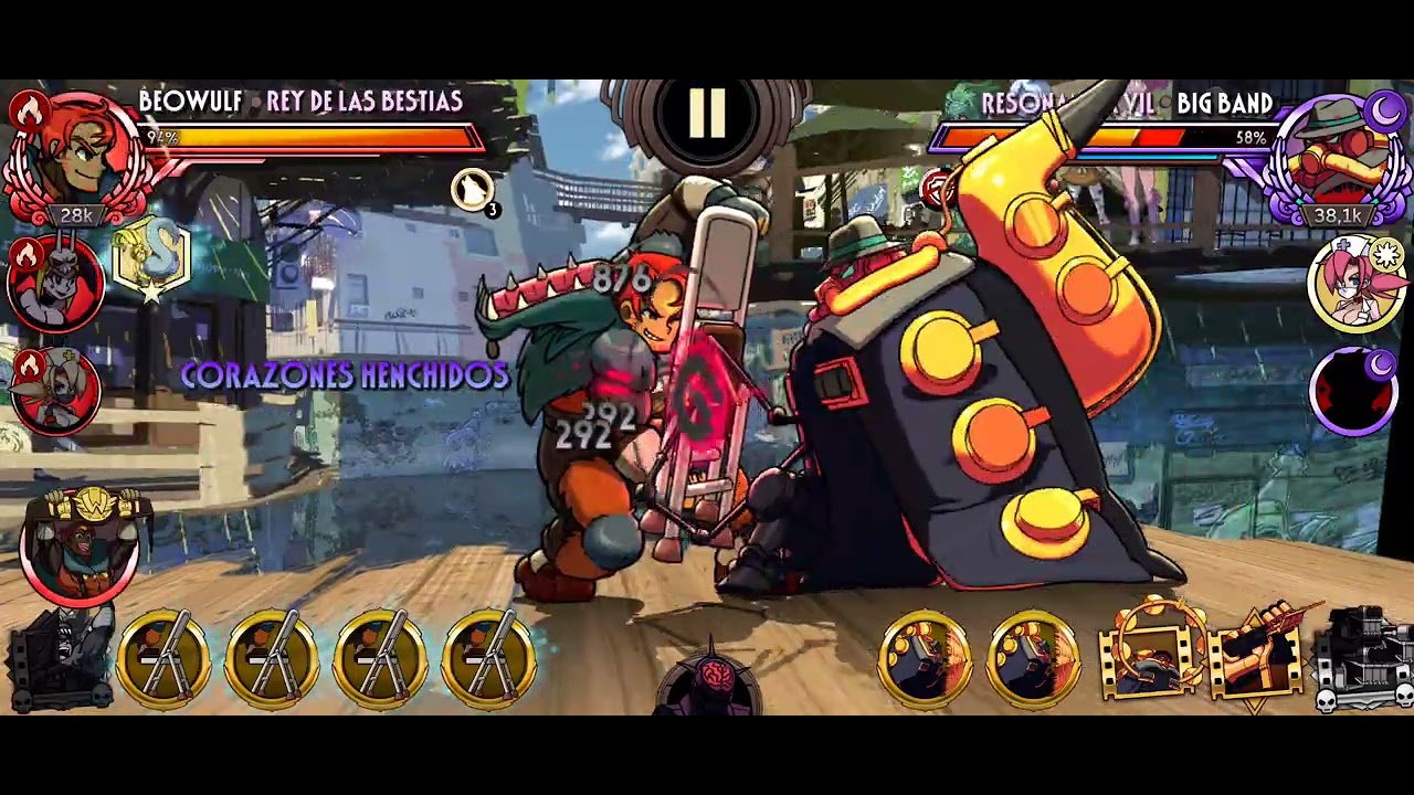 Completando la pelea premiada(febrero 2026) #skullgirls #funny #gameplay #skullgirlsmobile