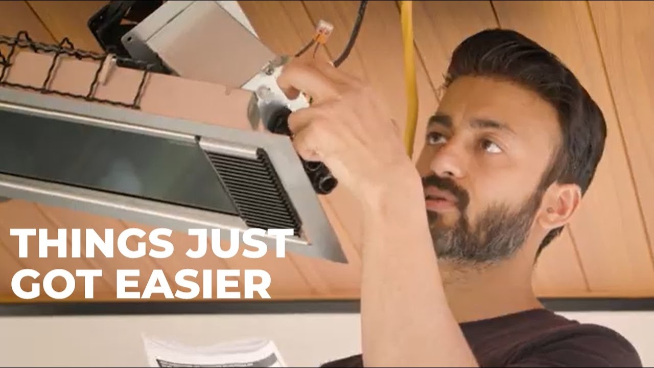 Installing Recessed Heaters Just Got Way Easier