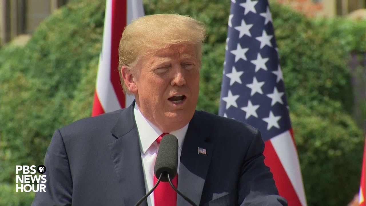 Trump calls Sun interview 'fake news'