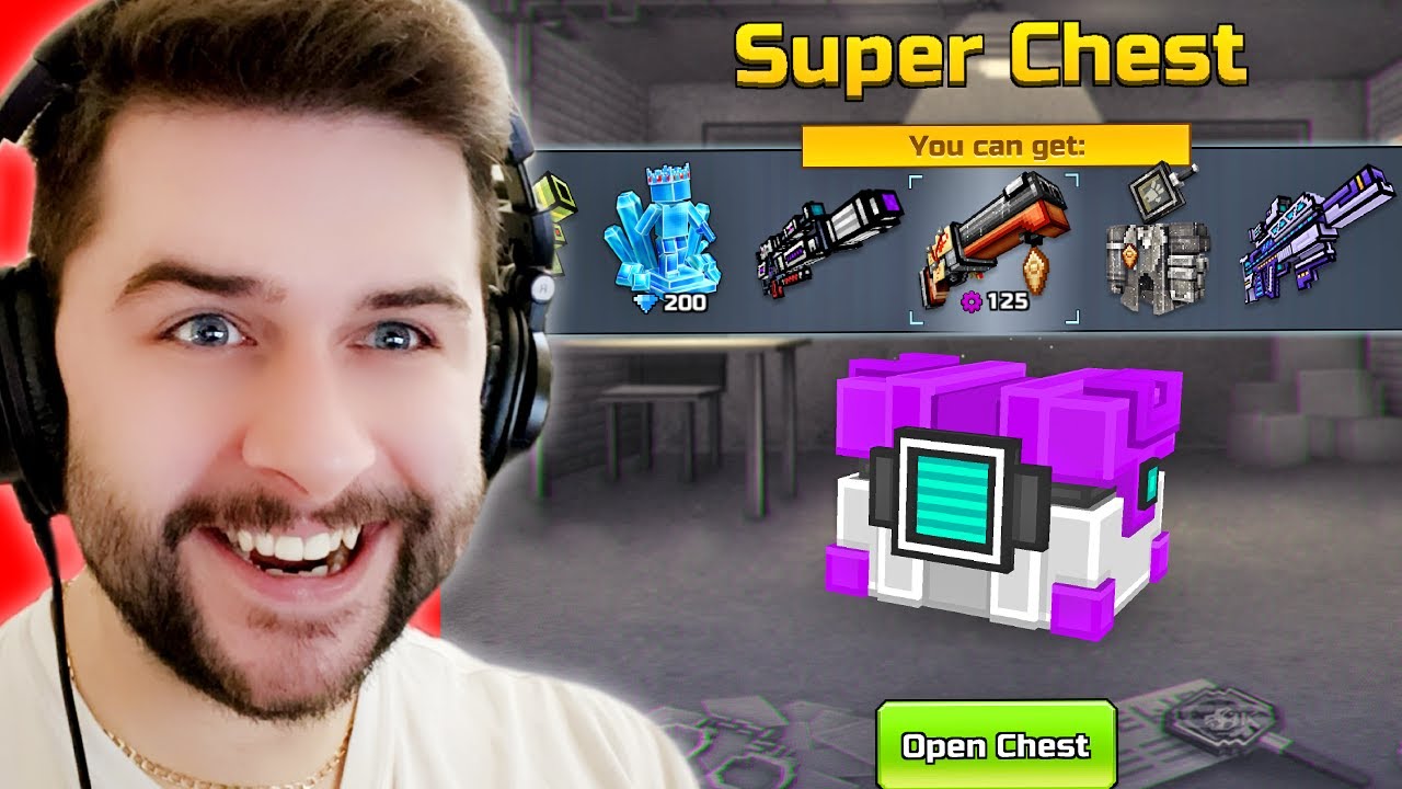 How to get Super Chests as F2P Player in Pixel Gun 3D