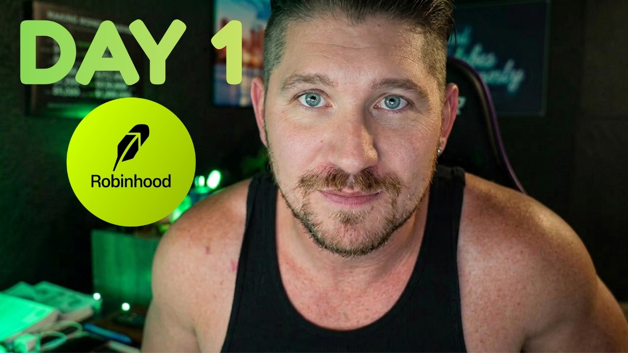 New Robinhood Small Account Challenge Day 1, Starting with $100
