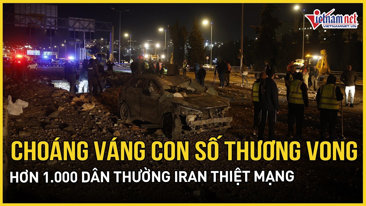Trung Đông đẫm máu ngày 5: Hơn 1.000 dân thường Iran thiệt mạng, IRGC cuồng nộ nã đòn loạt căn cứ Mỹ