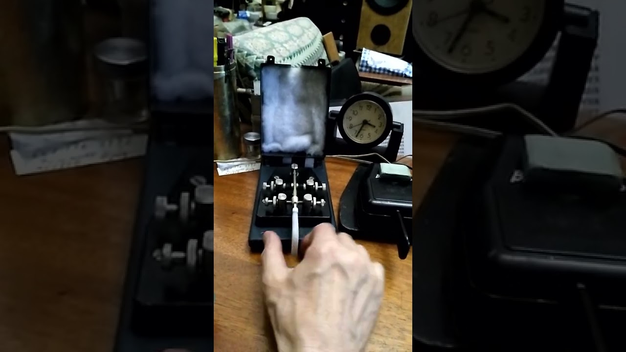 Sideswiper morse code key KDM fm USSR