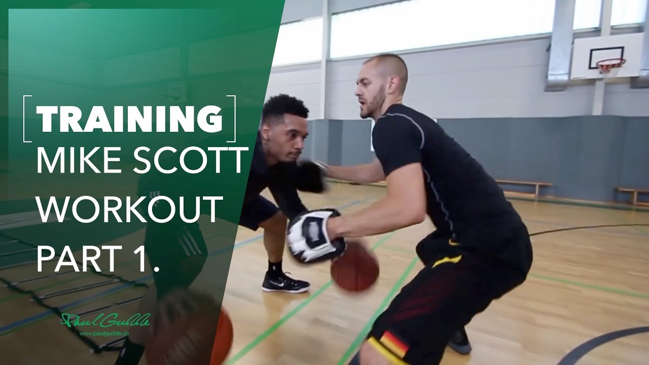 NBA Workout Mike Scott with Coach Paul Gudde