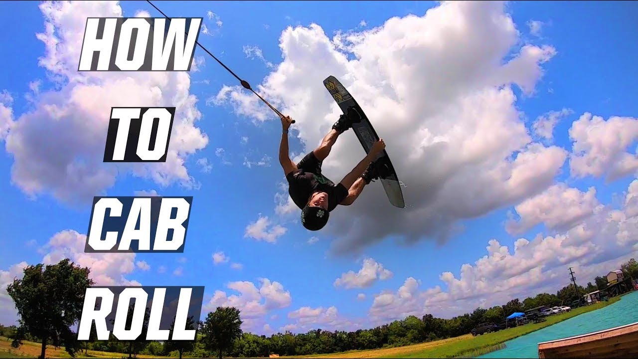 HOW TO HALF CAB ROLL - WAKEBOARDING - KICKER - CABLE