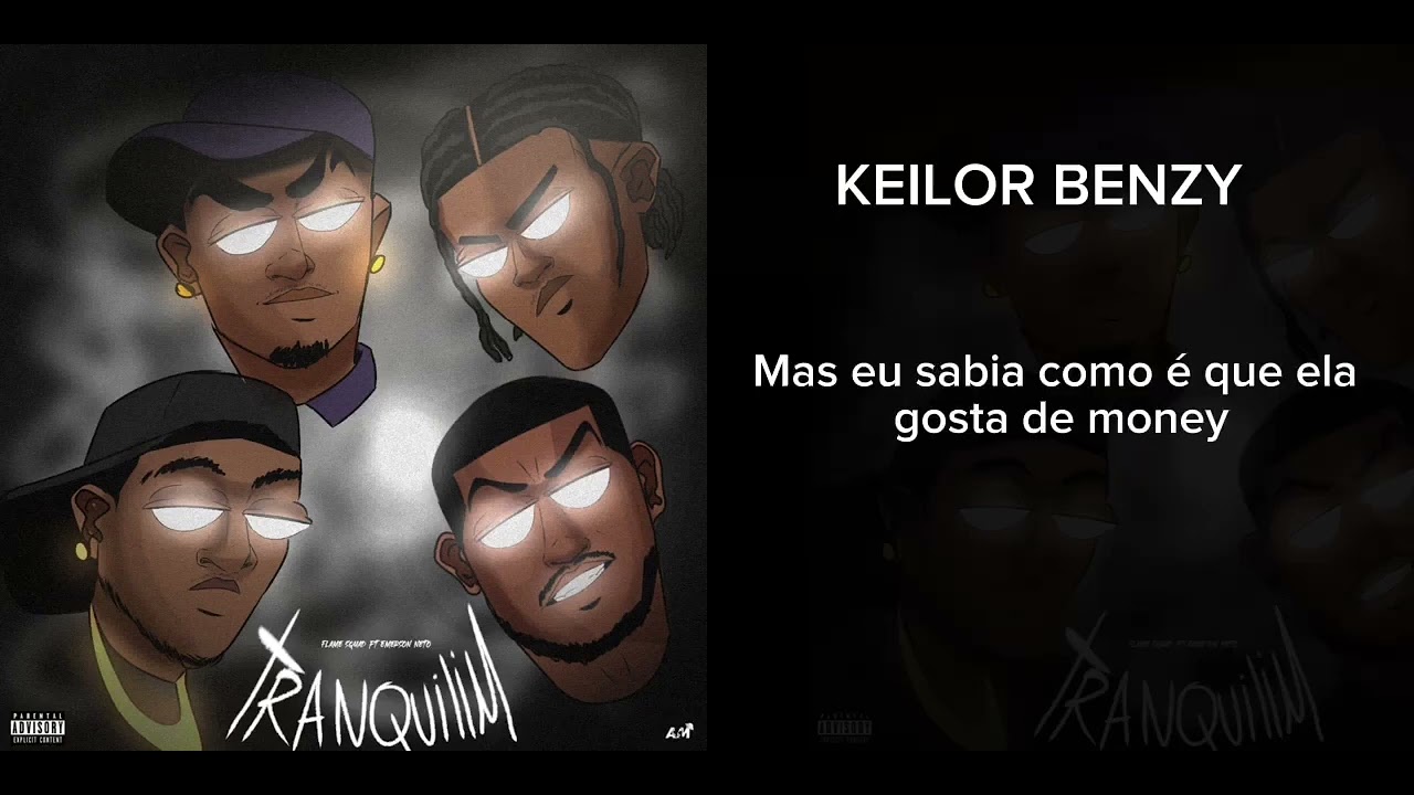 FLAME SQUAD- TRANQUILIM. C/ EMERSON NETO 🦍 (oficial vídeo lyrics)